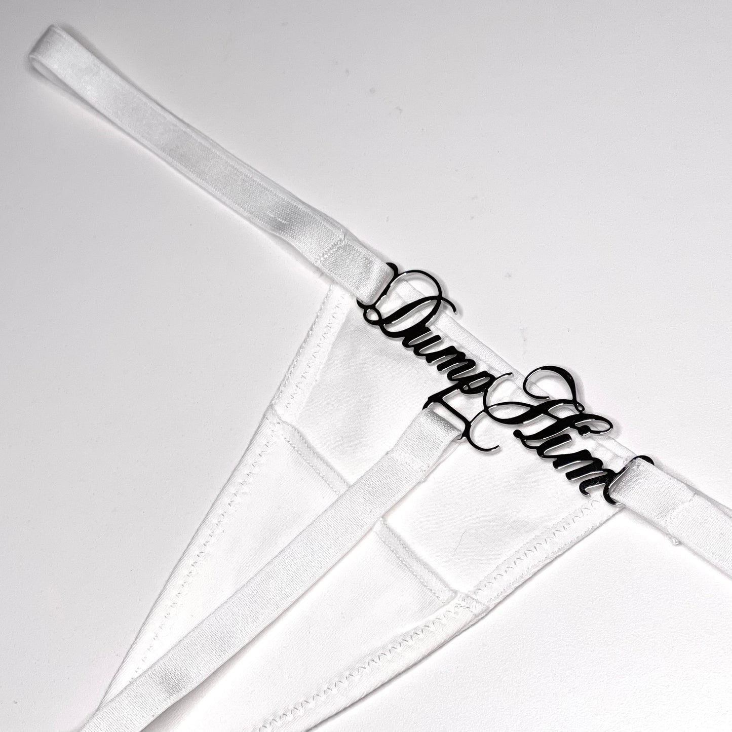Dump Him Thong ⋆ White
