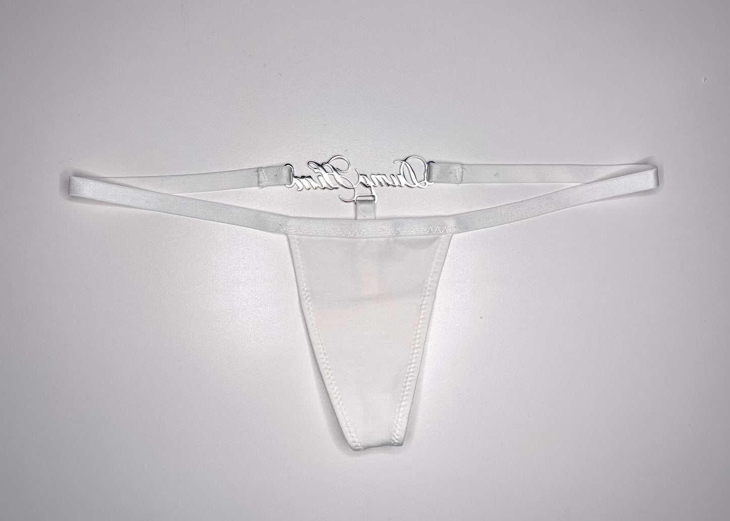 Dump Him Thong ⋆ White