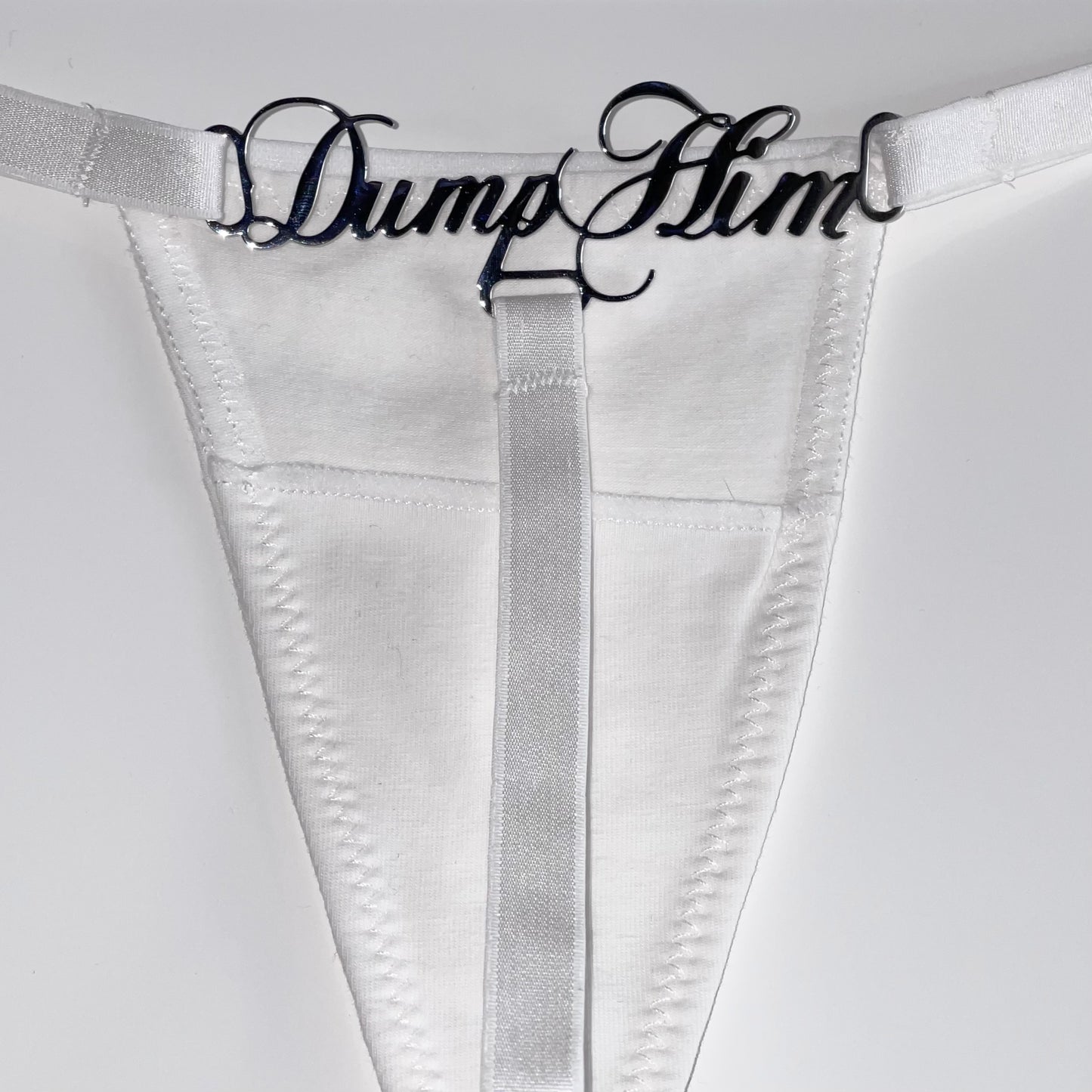 Dump Him Thong ⋆ White