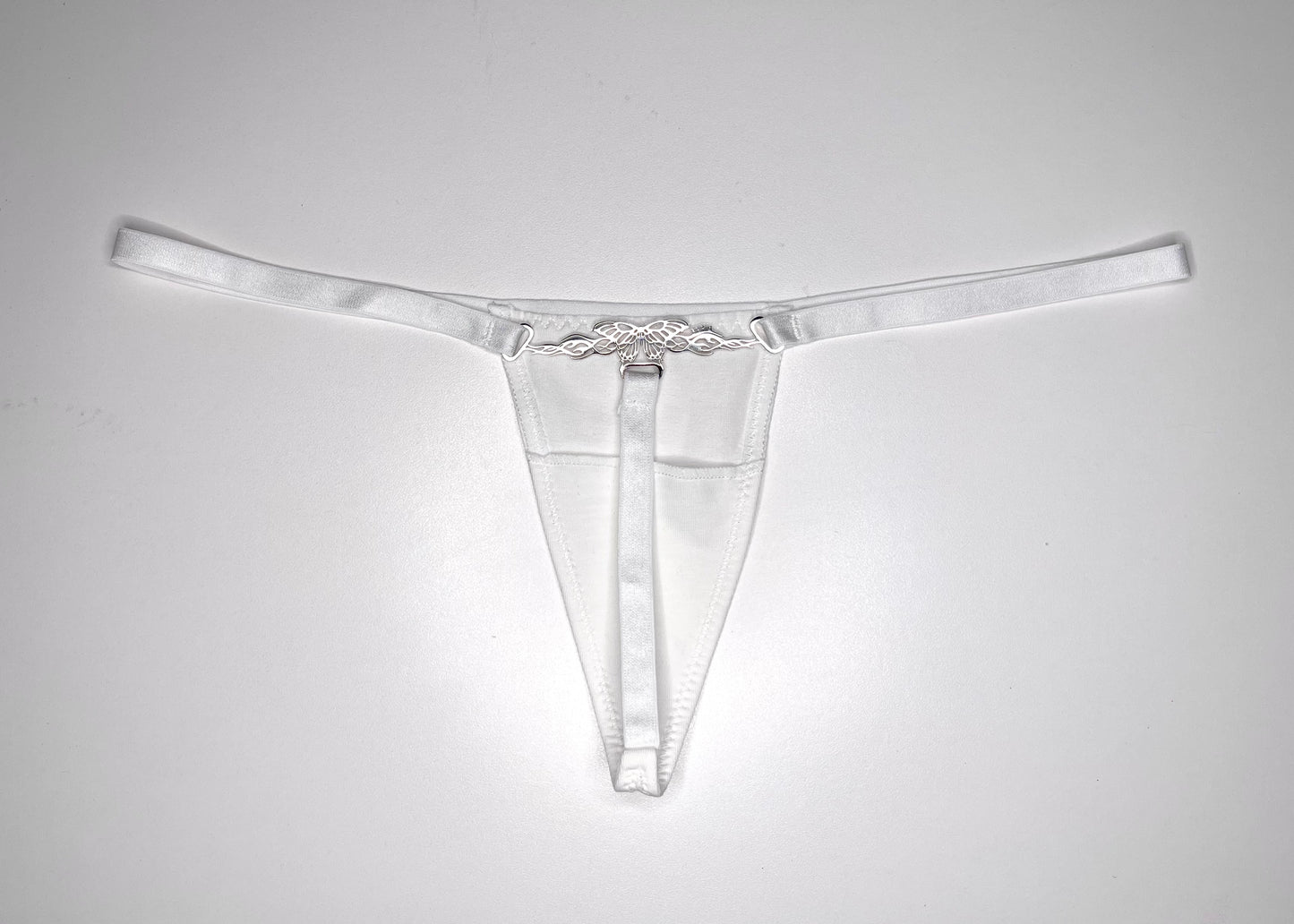 Butterfly Tattoo Thong ⋆ White