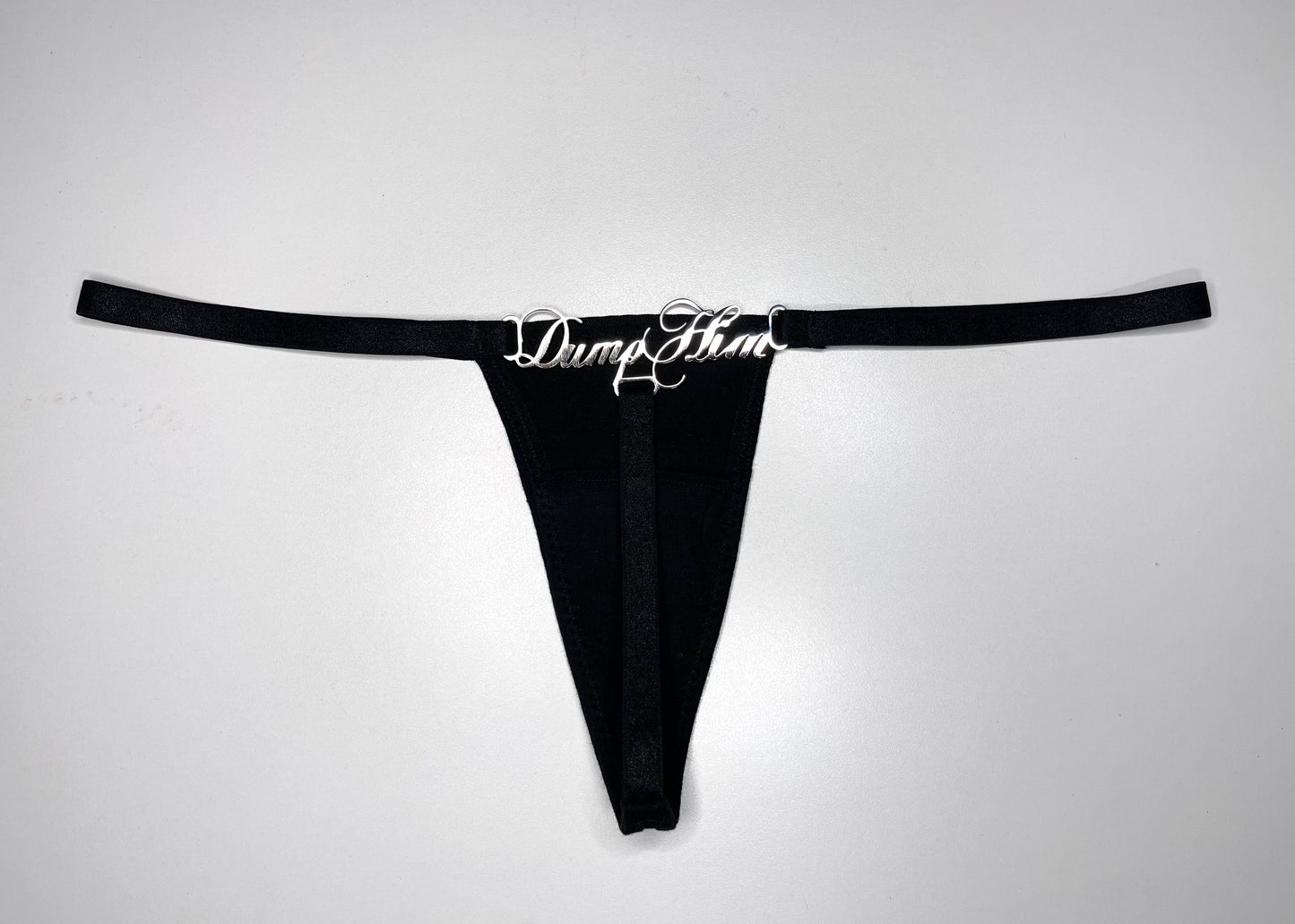 Dump Him Thong ⋆ Black