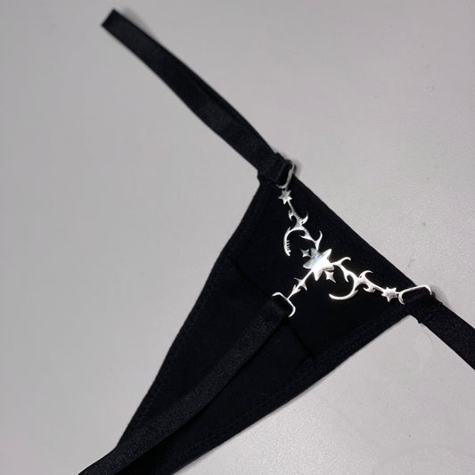 Stargirl Thong ⋆ Black