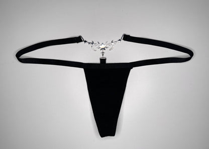 Stargirl Thong ⋆ Black