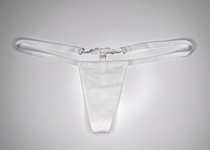 Butterfly Tattoo Thong ⋆ White